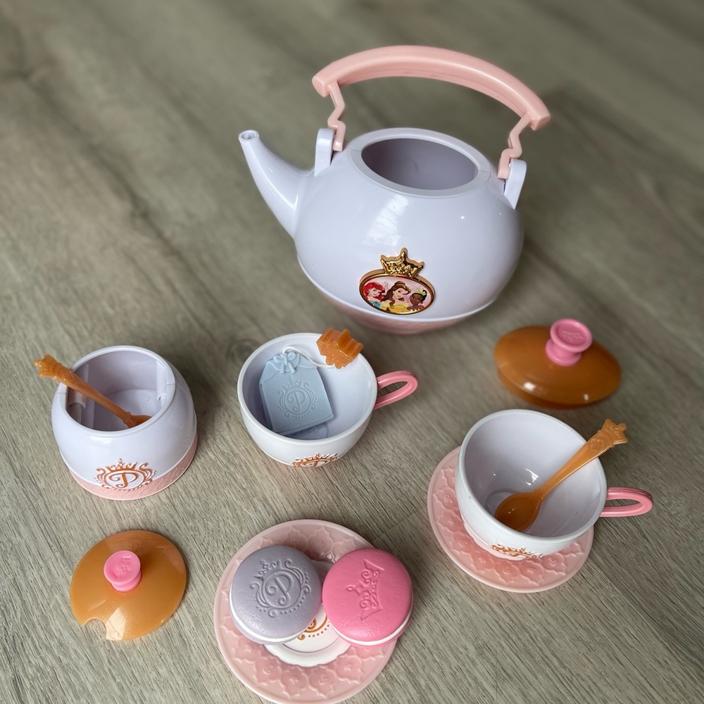 Disney Pink & White Princess Tea Set Playset - Picture 4 of 4
